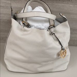 NWOT White Michael Kors Shoulder Bag